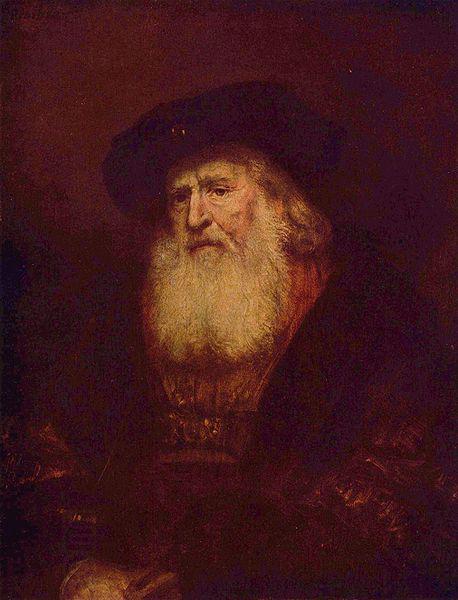REMBRANDT Harmenszoon van Rijn Portrait of a Bearded Man China oil painting art
